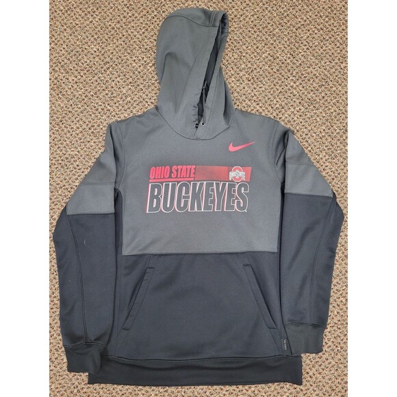 Nike Ohio State Buckeyes Hoodie Dri-Fit On-Field Pullover Sweatshirt (Men's M) - Picture 1 of 6